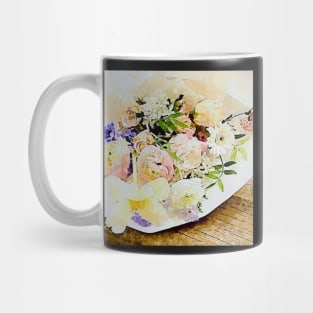 a beautiful bouquet of flowers(watercolor) Mug